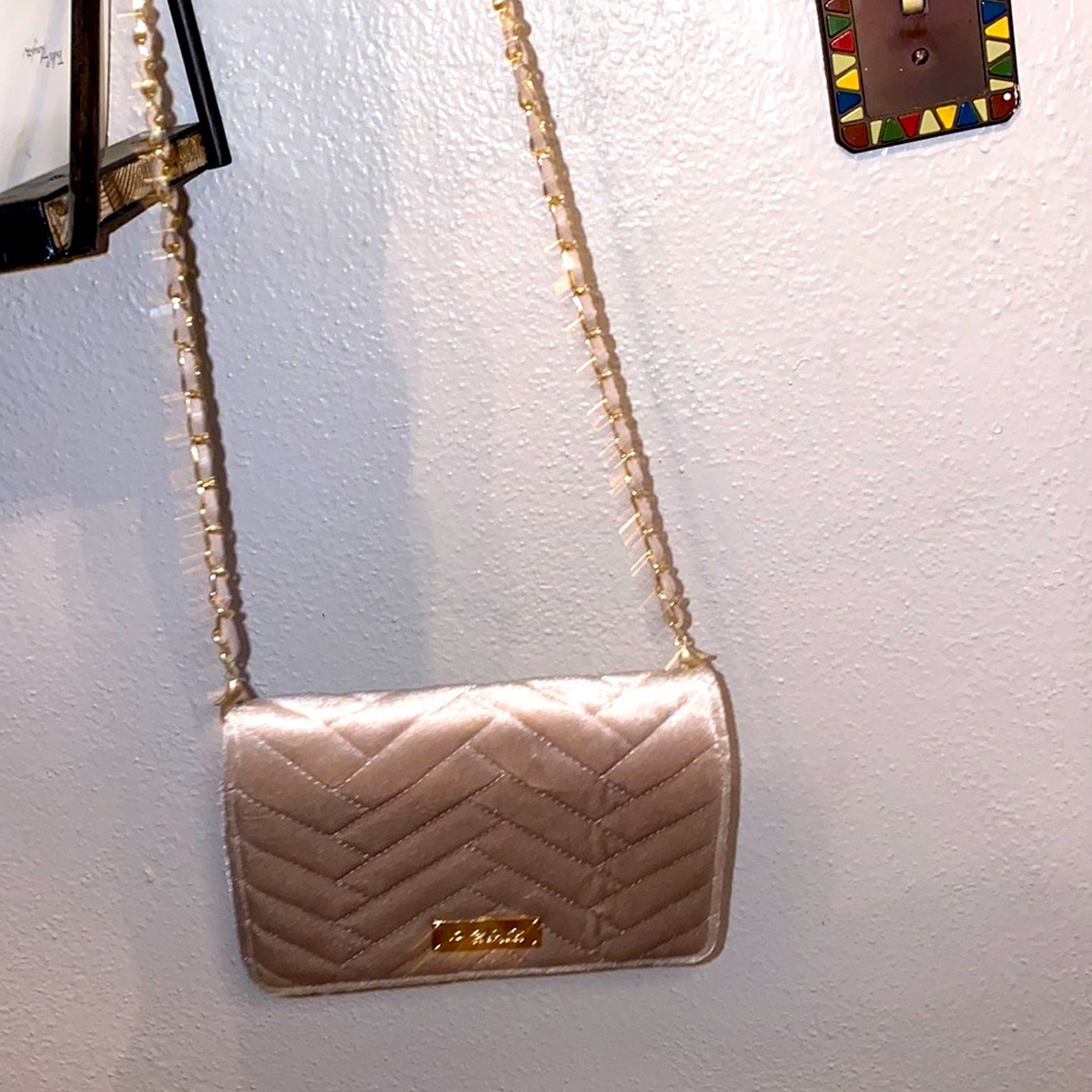 Velvet purse.